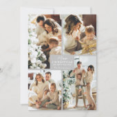 メリークリスマス4フォトコラージュ シーズンカード (正面)