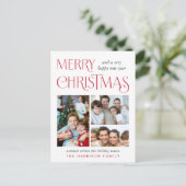 メリークリスマス4写真 シーズンポストカード (スタンド正面)