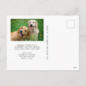 メリークリスマス4写真 シーズンポストカード (裏面)