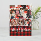 メリークリスマス4 PHOTOグリーティングホリデーカード シーズンカード (スタンド正面)