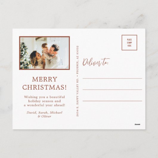 メリークリスマス5の写真 シーズンポストカード (裏面)