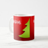 メリークリスマス58マグカップ コーヒーマグカップ (正面左)