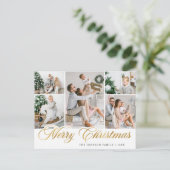 メリークリスマス5 PHOTOホリデーグリーティング ポストカード (スタンド正面)