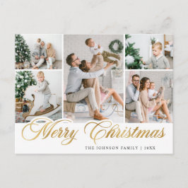 メリークリスマス5 PHOTOホリデーグリーティング ポストカード