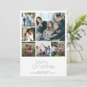 メリークリスマス6写真集モダン シーズンカード (スタンド正面)