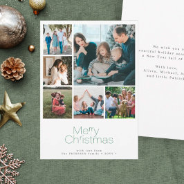 メリークリスマス6写真集モダン シーズンカード