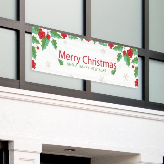 メリークリスマス6 横断幕 (ビルの外側)