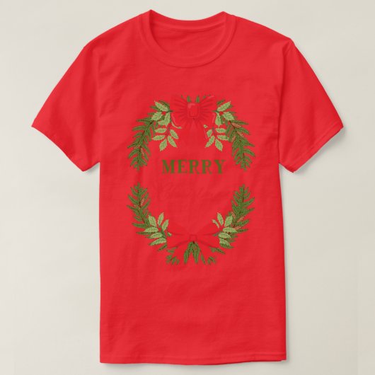 メリークリスマス6 Tシャツ (デザイン正面)