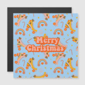 メリークリスマス70年代の溝深いディスコパターン (正面/裏面)