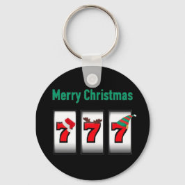 メリークリスマス777キーチェーン キーホルダー