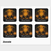 メリークリスマス92 スクエアシール (シート)