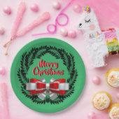 メリークリスマス9» ペーパープレート (パーティー)
