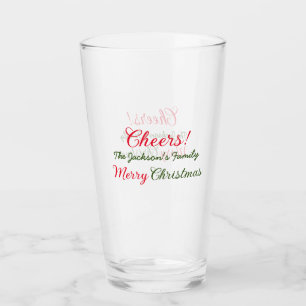 メリークリスマス あけましておめでとう 氏名・テキスト・写真入り タンブラーグラス