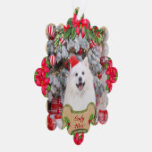 メリークリスマス！あなたへの愛犬ギフト オーナメントカード (右)