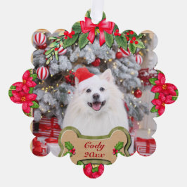 メリークリスマス!あなたへの愛犬ギフト オーナメントカード