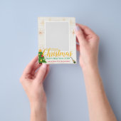 メリークリスマス/おめでとう婚約した(We's!) チラシ (手)