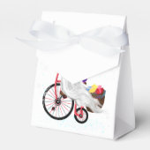 メリークリスマス – おもしろい格言、自転車と贈り物  フェイバーボックス (正面サイド)