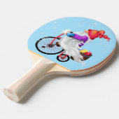 メリークリスマス – おもしろい格言、自転車と贈り物  卓球ラケット (正面アングル)