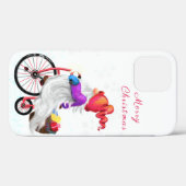 メリークリスマス – おもしろい自転車とギフトとの格言 Case-Mate iPhoneケース (裏面 (横))