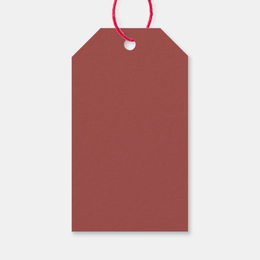 メリークリスマス.かわいいおもしろい冬のシロクマ ギフトタグ (裏面)