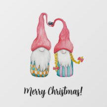 メリークリスマス かわいい冬のノーム ロマンチック