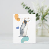 メリークリスマス かわいい子供 ピングゥ ヴィンテージ シーズンカード (スタンド正面)