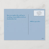 メリークリスマス – かわいい鳥クリスマスプレゼント シーズンポストカード (裏面)