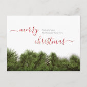 メリークリスマス ご挨 ポストカード (正面)