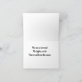 **メリークリスマス** ご近所カード カード (内部)