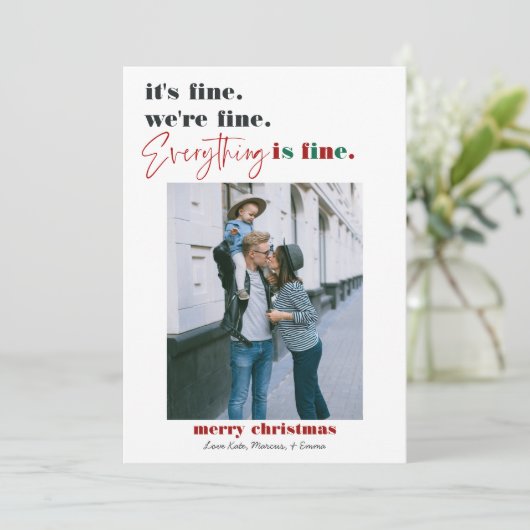 メリークリスマス |すべて素晴らしは休おもしろい休 シーズンカード (スタンド正面)