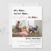 メリークリスマス |すべて素晴らしは休おもしろい休 シーズンカード (正面)