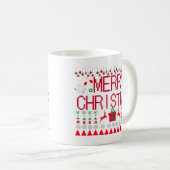 メリークリスマス ださいたまスウェット コーヒーマグカップ (正面右)