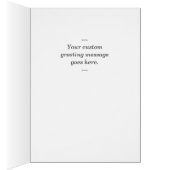 「メリークリスマス」と不当に背の高い雪だるま (内側 (右))