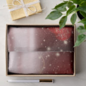 "メリークリスマス"のきらめく夜およびオーナメント 薄葉紙 (ギフト)