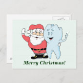 「メリークリスマス」のポストカード シーズンポストカード (正面/裏面)