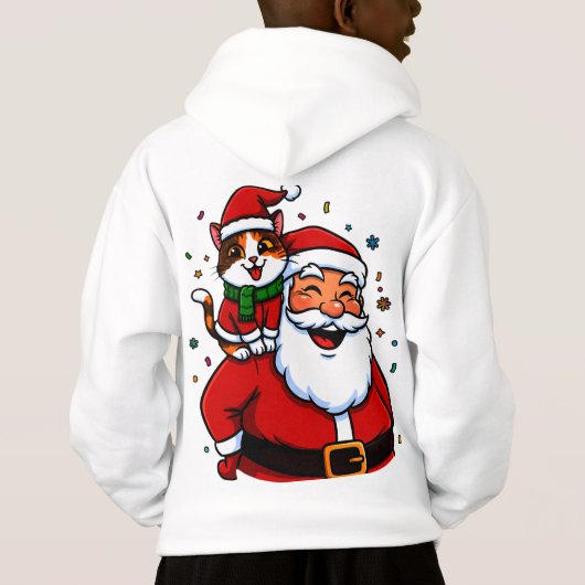 “メリークリスマス”の遊び心あふれるホリデーデザイン (裏面)