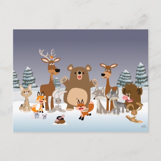 メリークリスマス!!はがき シーズンポストカード (正面)