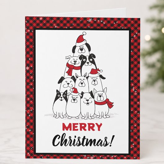 メリークリスマス!わんこたちから シーズンカード