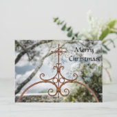 メリークリスマス、アイアンクロス、ホリデーカード シーズンカード (スタンド正面)