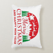 メリークリスマス アクセントクッション (正面(垂直))
