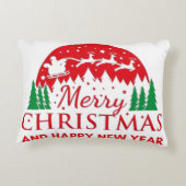 メリークリスマス アクセントクッション (裏面)
