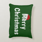 メリークリスマス アクセントクッション (裏面(縦))