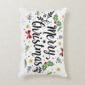 メリークリスマス アクセントクッション (正面(垂直))