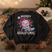 メリークリスマス アホロートル ライト クリスマスツリー