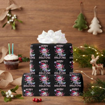 メリークリスマス アホロートル ライト クリスマスツリー