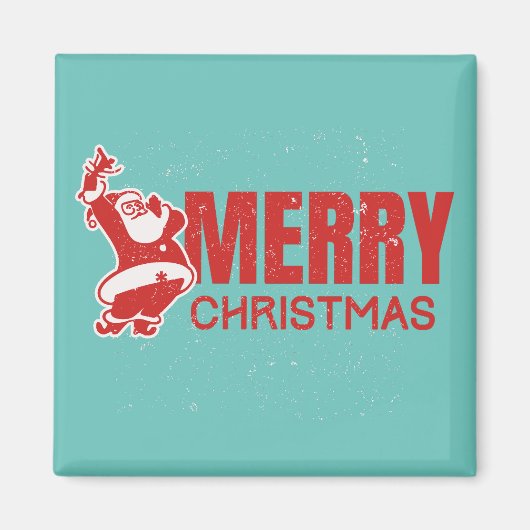 メリークリスマス – アントンデザインマグネット マグネット (正面)