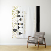 メリークリスマス アーティスティック バーチャルパーティー 背景 名前 タペストリー (インサイチュ)