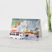 メリークリスマス.アートロシアのクリスマスカード シーズンカード (正面)