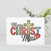 メリークリスマス イエスキリスト マス クロス クリスマス (スタンド正面)