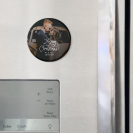 メリークリスマス ウィムジカル スクリプト カスタム フォト マグネット